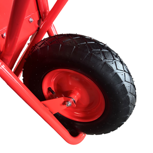 Carrinho de Mão Profissional em Aço com Capacidade de 90lbs, Alta Estabilidade para Jardinagem, Paisagismo e Construção, Serviço OEM ODM - Product Image 6