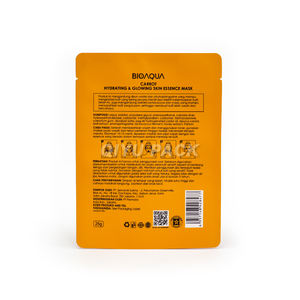 Yüz maskesi için 3 tarafı mühür özel baskılı kese alüminyum folyo çanta ısı kilitli torba geri dönüştürülebilir ve compostable seçenekleri - Product Image 3