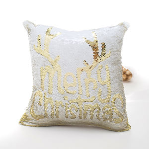 <span class=keywords><strong>Housse</strong></span> <span class=keywords><strong>de</strong></span> <span class=keywords><strong>coussin</strong></span> à paillettes, taie d'oreiller <span class=keywords><strong>de</strong></span> luxe, décoration <span class=keywords><strong>de</strong></span> la maison, couleur or, <span class=keywords><strong>motif</strong></span> <span class=keywords><strong>de</strong></span> <span class=keywords><strong>cerf</strong></span>, noël, 45x45cm, 1 pièce - Product Image 4