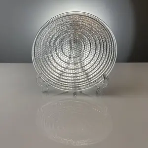 Concentrateur solaire verre borosilicate 200mm grande lentille de Fresnel pour éclairage de scène