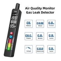 Moniteur de qualité de l'air EX Détecteur de combustibles multifonctionnel à usage domestique Analyseur de dioxyde de carbone CO2