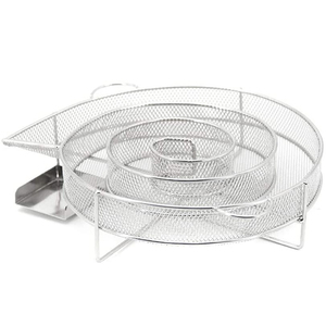 Amplebbq Générateur de fumée à froid en acier inoxydable 304 résistant à la chaleur, robuste, pour barbecue au charbon de bois, <span class=keywords><strong>fumage</strong></span> de viande et copeaux de bois facile - Product Image 4
