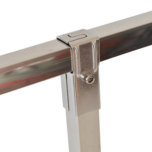 20mm Stainless Steel <b>Square</b> <b>Pipe</b> Fittings Connectors - Product Image 4