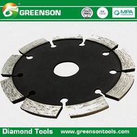 Lame de rainurage diamantée GREENSON personnalisée pour le béton armé, revêtement Ti-Coated
