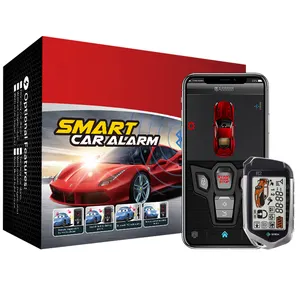 Smart Burglar Car Alarm Remote Engine Start 2 Way Car Alarm System