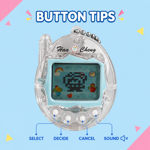Animal de compagnie virtuel électronique portable personnalisé, un jouet électronique Tamagotchi Egg en couleur originale Pix - Product Image 3