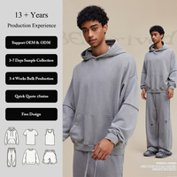 Sudadera con Capucha Oversize Lavada a la Piedra, Hombros Caídos, Teñido en Prenda, 100% Algodón French Terry, Sin Cordón, Unisex, Estilo Urbano, Personalizable
