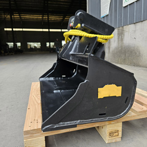 Godet d'excavatrice série MS à double vérin, godet inclinable hydraulique à 45 degrés pour nivellement et creusement - Product Image 5