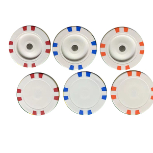 Venta al por mayor de fichas de póker magnéticas de 40 mm y soporte para marcador de bola - Product Image 2