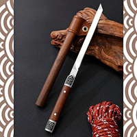 Couteau de survie extérieur haute dureté, nouveau petit couteau à viande à manche de quille intégré, couteau à fruits tranchant pour usage domestique