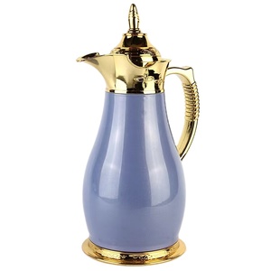 럭셔리 1L 아랍어 열 보온병 물 차 진공 d 유리 내부 오리 청구 주전자와 유럽 커피 포트 - Product Image 4