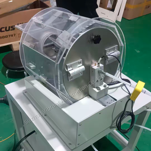 Custom-Made Stainless Steel <strong>Vibration</strong> Drum <strong>Feeder</strong> with Motor &amp; PLC Transparent Cover for Feeding &amp; Orientating Materials - Product Image 3