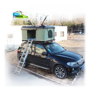 Anti-Ultraviolet Aluminium Roof Top Tent Hardshell 3-4 Person Roof Top Tents Car For Glamping