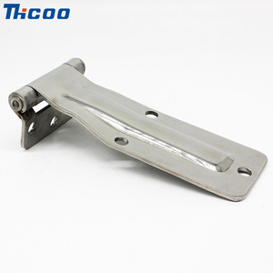 Charnière plate en acier inoxydable Scout 228 mm pour porte de conteneur, accessoires pour camionnette et camion - Product Image 2