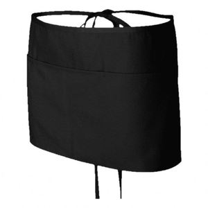 Delantal unisex de medio busto con bolsillos para camareros de restaurantes, cocinas, cafeterías y tiendas de té, ideal para limpieza de maquinaria. - Product Image 2