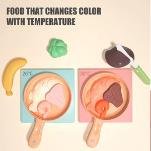 Jouet de cuisine pour filles, ensemble de 94,5 cm en plastique avec fonction pulvérisation d'eau pour couper les légumes et les fruits - Product Image 5