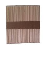 50 Pcs Bundle Bâton De Glace Biodégradable Naturel Bouleau Jetable En Bois un Grade 114cm Bâton De Crème Glacée Bâtons De Popsicle Personnalisés