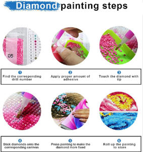 Haute qualité personnalisé peint à la main nature morte sous la pluie moderne décoratif diamant peinture 40x50cm résine cadre en bois Paintboy - Product Image 3