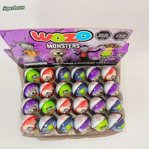 Halloween <strong>Monster</strong> for Egg Alien &amp; Mummy Theme Sweet Chocolate Solid Biscuit &amp; Toy Bulk Supply - Product Image 4