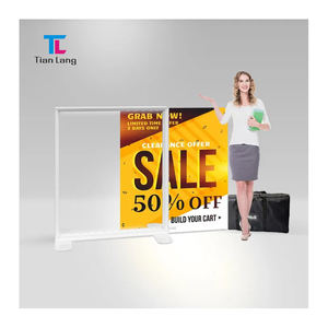 TianLang Navidad LED tela sin marco caja de luz gráfica Seg de doble cara rectángulo Feria Comercial cabina de publicidad - Product Image 6