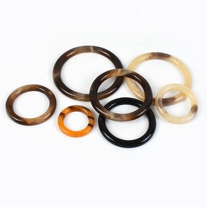 Meetee BK089 Kit accessori per abbigliamento da 25mm rotondo con fibbie Decorative in resina <span class=keywords><strong>O</strong></span> anello per borsa da cintura - Product Image 5
