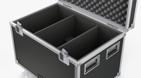 Outil de vol en aluminium léger personnalisé 3U 4U 6U 10U DJ valise de route chariot avec roues pour câble de lumière LED