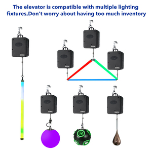 Không dây <span class=keywords><strong>DMX</strong></span> 512 RGBW bóng đá Lift <span class=keywords><strong>Led</strong></span> Sân Khấu động bóng hệ thống ánh sáng cho bên Disco Câu lạc bộ - Product Image 6