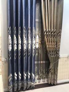 <span class=keywords><strong>ผ้า</strong></span><span class=keywords><strong>ม่าน</strong></span><span class=keywords><strong>สี</strong></span>น้ำเงินทองขายดี <span class=keywords><strong>ผ้า</strong></span><span class=keywords><strong>ม่าน</strong></span>ปักลาย 100% โพลีเอสเตอร์ - Product Image 2
