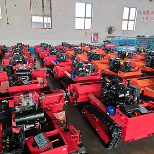 Farm Grass Blade Automatic Lawn Mower Slope Crawler <b>Weed</b> Mower Home Remote Control Flail Mower Flail Lawn Mower Engine Sm - Product Image 1