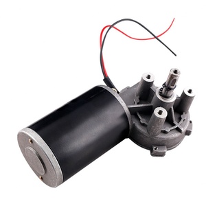 มอเตอร์เกียร์หนอนแบบแรงบิดสูงแบบกำหนดเอง 12v 24v DC - Product Image 1