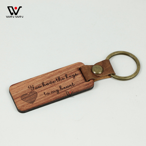 LLavero de Metal y madera de lujo, llavero personalizado de cuero, llavero de coche para regalo del <span class=keywords><strong>Padre</strong></span> - Product Image 3