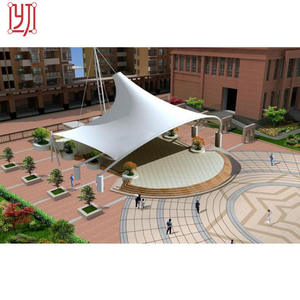 Cubierta de Techo de Membrana Tensada de PVDF ETFE de Alta Calidad para Paisajismo - Product Image 6