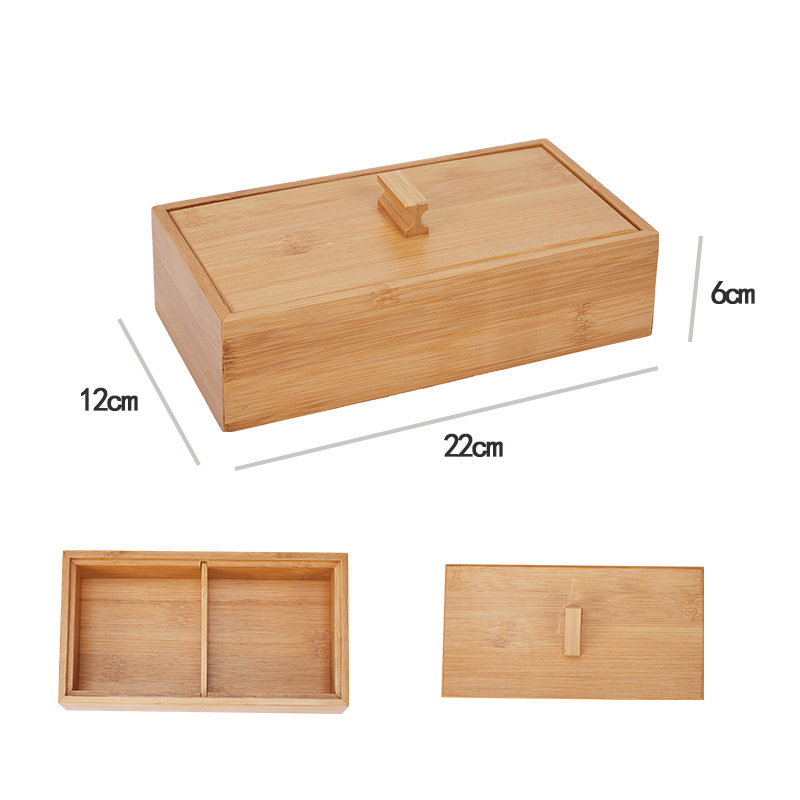 Two-compartment fruit box (with lid)