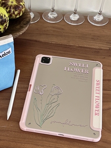 Coque de protection antichoc à imprimé floral papillon très vendue pour <span class=keywords><strong>iPad</strong></span> 5 6 7 8 <span class=keywords><strong>9</strong></span> <span class=keywords><strong>Pro</strong></span> 2 3 et Air - Product Image 6