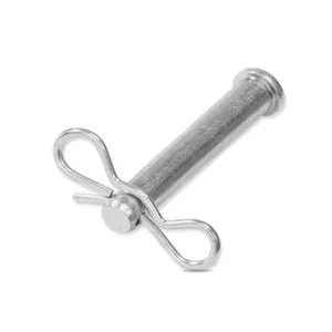 A2-70 thép không gỉ rãnh clevis pin với lỗ M8 * 70 phẳng đầu pivot pin Pin