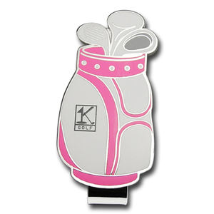Porte-clips à visière en alliage de zinc avec logo personnalisé, clips magnétiques pour marqueur de balle de golf - Product Image 2