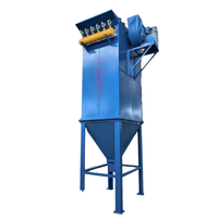 Pompe de dépoussiérage à cartouche filtrante à impulsions pour entrepôt, cyclone de collecte de poussière pour le travail du bois, protection de l'environnement