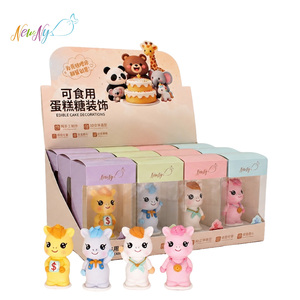 Decorazioni Commestibili 3D per <span class=keywords><strong>Torte</strong></span> all'Ingrosso, Topper per Dessert <span class=keywords><strong>con</strong></span> Scatole <span class=keywords><strong>di</strong></span> Carta per la Vendita al Dettaglio - Product Image 4