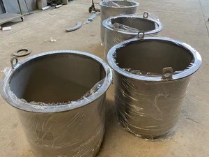 Resistenza alla corrosione dell'acido cinese e dell'alcali del barile di titanio per le attrezzature metallurgiche dei produttori professionali - Product Image 3