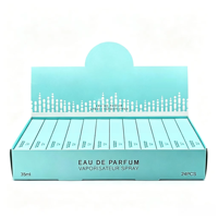 Parfum floral oriental de Dubaï, populaire et mignon, 24 mini-flacons de 35 ml, eau de parfum longue durée, spray corporel pour usage quotidien