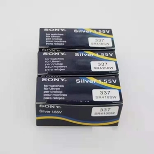 Nhà Máy Bán buôn pin đồng hồ Oxit Bạc Sonny 1.55V 337 sr416sw nút di động Pin cho Sony - Product Image 3