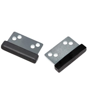 Bande d'étanchéité pour porte d'ascenseur 56x40mm en acier avec caoutchouc de 11mm d'épaisseur pour ascenseurs Mitsubishi Thyssen - Product Image 3
