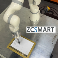 Robot de Dibujo Multifuncional Compatible con 0.5kW, con Capacidad de Producción de 100 Unidades, para Decoración de Pasteles con Temática de Postres Coloridos