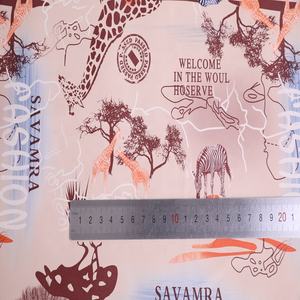 <span class=keywords><strong>Tissu</strong></span> en cuir synthétique tricoté 0.75mm, avec impression personnalisée, pour sac - Product Image 2