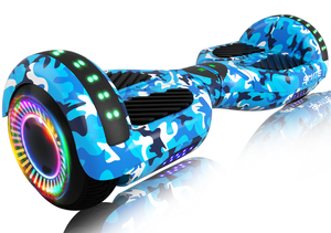 Patinete Eléctrico de 6.5 Pulgadas <span class=keywords><strong>con</strong></span> Bluetooth y Luz LED Scooter de Dos Ruedas <span class=keywords><strong>con</strong></span> Autoequilibrio Motor 150-250W <span class=keywords><strong>Hoverboard</strong></span> Inteligente - Product Image 6