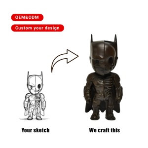 OEM/ODM Nouvelle figurine de collection en bois 3D, modèle de dessin animé, thème cinéma et télévision, échelle 1:18, personnalisation - Product Image 1