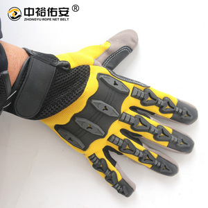 Outdoor Functional Gloves Full Finger <b>Nylon</b> Wear-Resistant <b>Slip</b>-Resistant Mountain-Climbing Mechanical Manufacturing Unisex - Product Image 2