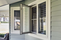 Ventanas Abatibles Horizontales de Aluminio con Rotura de Puente Térmico BOCHARM, Personalizadas para Toda la Casa, Insonorizadas, con Certificación Energy Star, Modernas