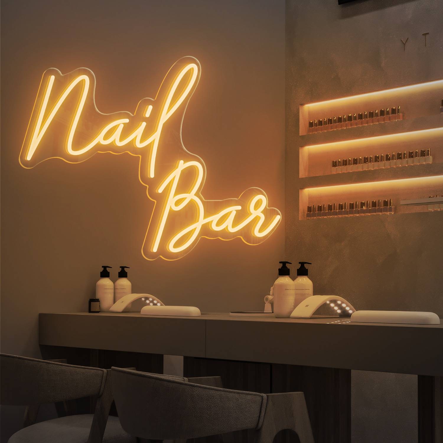 Custom Neon Signs for Wall Decor, LED Personalized Neon Sign Wedding Party Salon Gift for Bar, Name Neon Light Signs Wall Decor