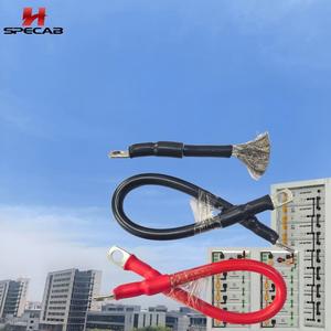 Câble <span class=keywords><strong>de</strong></span> connexion <span class=keywords><strong>pour</strong></span> batterie <span class=keywords><strong>de</strong></span> stockage d'énergie solaire photovoltaïque avec conducteur en cuivre étamé et <span class=keywords><strong>gaine</strong></span> isolante en caoutchouc silicone résistant à la température - Product Image 1